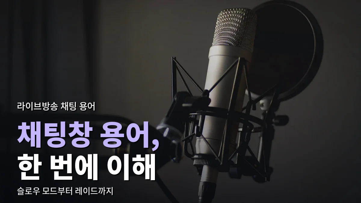 어두운 방에 걸린 방송용 콘덴서 마이크